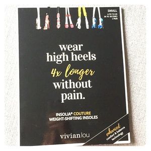 Vivian Lou Insolia COUTURE Weight-Shifting Insoles